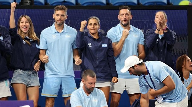 Argentina logra un hecho histórico y alcanza por primera vez los cuartos de final de la United&nbsp;Cup