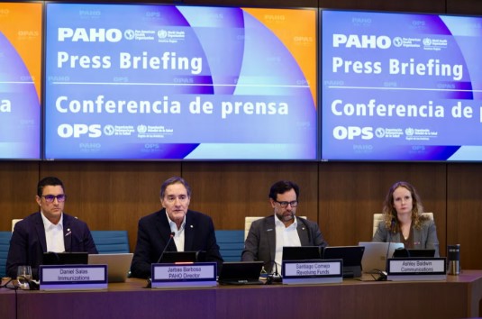 La OPS insta a intensificar la vacunación por el alza de difteria en las Américas