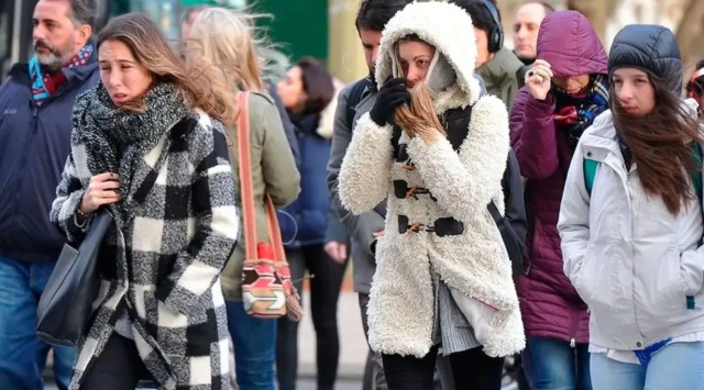 Heladas y temperaturas bajo cero marcarán la semana en el AMBA