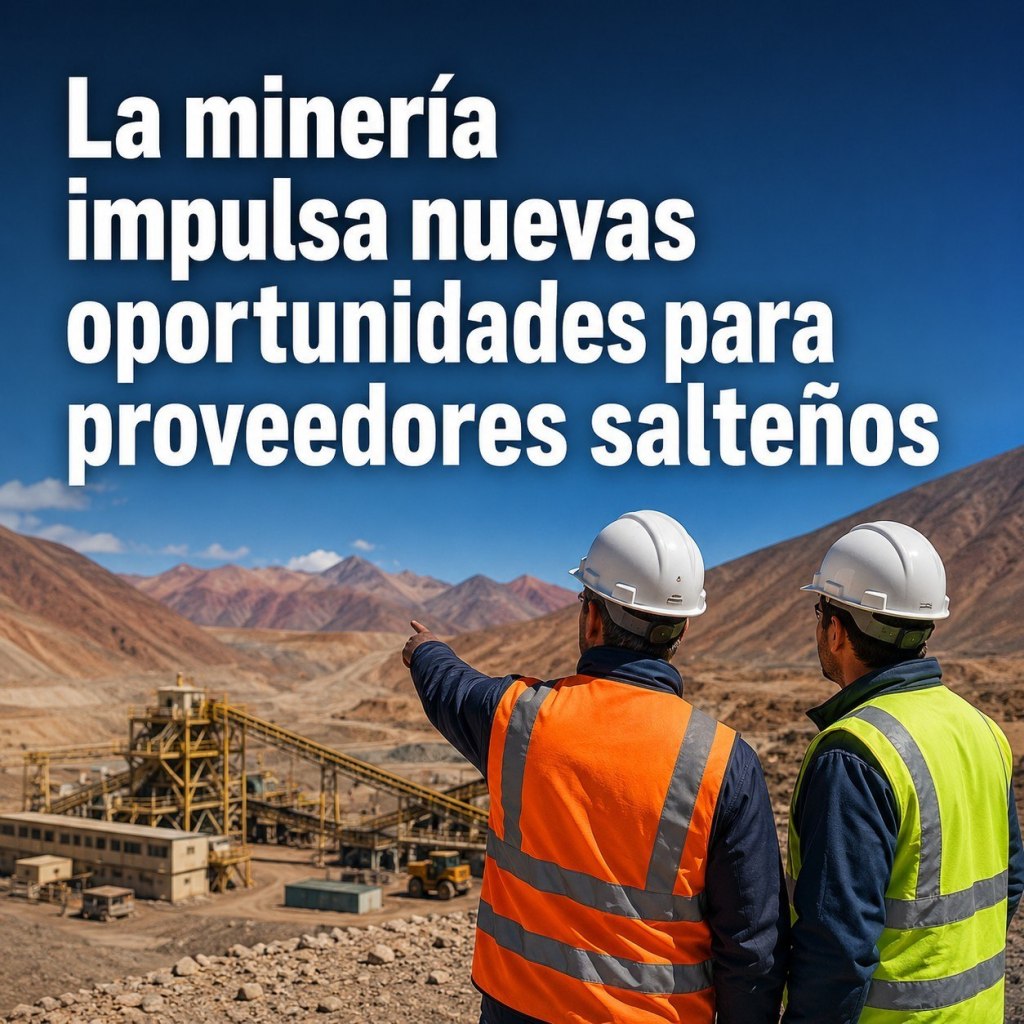 La minería impulsa nuevas oportunidades para proveedores&nbsp;salteños