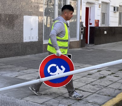 Ciudad: detectan cuatro estacionamientos truchos en una cuadra 