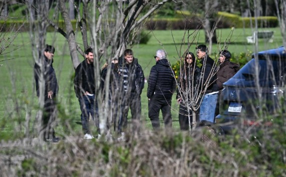 Jorge Messi: Messi despidió a su padre en una ceremonia&nbsp;íntima