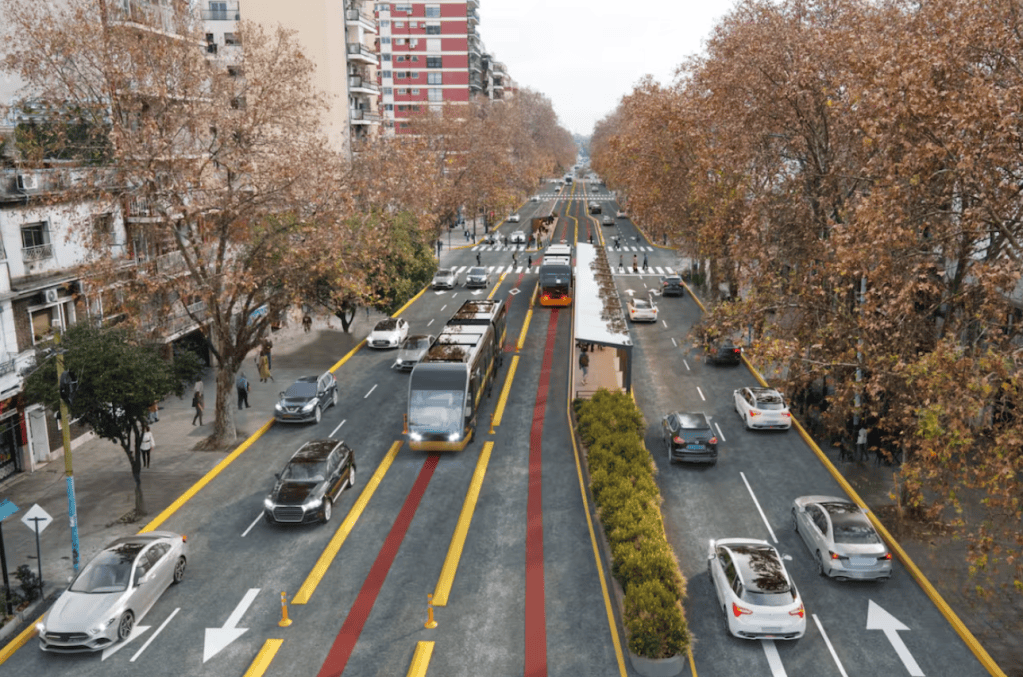 TramBus: cinco calles de Almagro y Caballito cambian de&nbsp;sentido