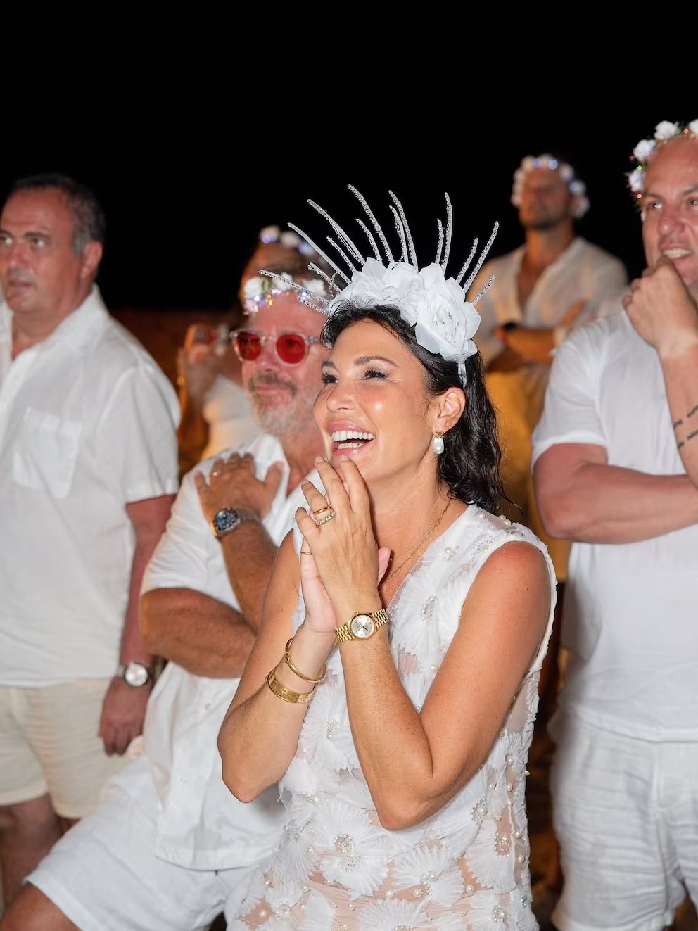 Celina Rucci celebró sus 50 años con una fiesta soñada frente al mar Caribe